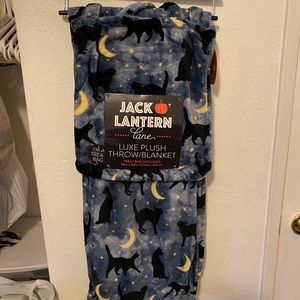 Cat Halloween blanket